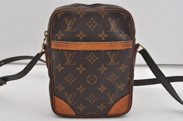 Authentic Louis Vuitton Monogram Danube Shoulder Cross Body Bag M45266 LV 2475I