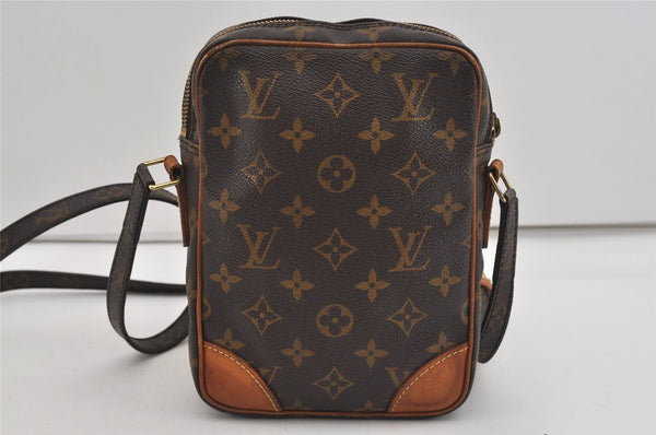 Authentic Louis Vuitton Monogram Danube Shoulder Cross Body Bag M45266 LV 2475I