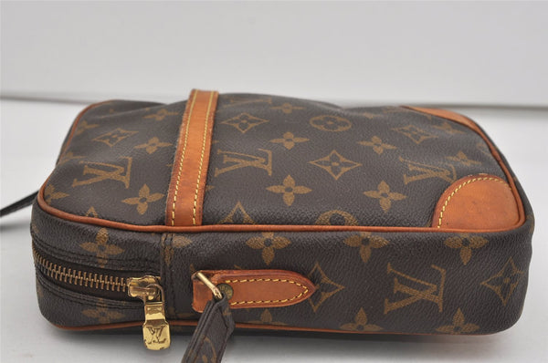 Authentic Louis Vuitton Monogram Danube Shoulder Cross Body Bag M45266 LV 2475I