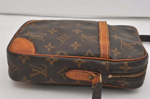 Authentic Louis Vuitton Monogram Danube Shoulder Cross Body Bag M45266 LV 2475I