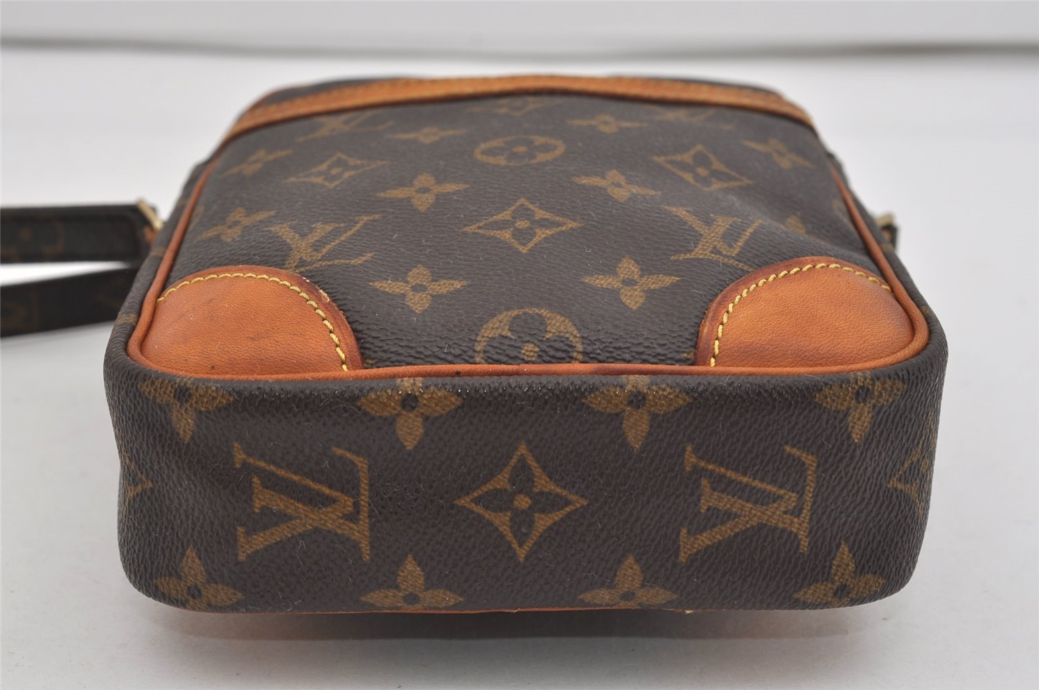 Authentic Louis Vuitton Monogram Danube Shoulder Cross Body Bag M45266 LV 2475I