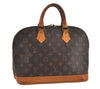 Authentic Louis Vuitton Monogram Alma Hand Bag Purse M51130 LV 2476I