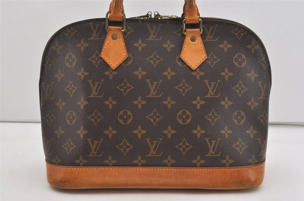 Authentic Louis Vuitton Monogram Alma Hand Bag Purse M51130 LV 2476I