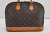 Authentic Louis Vuitton Monogram Alma Hand Bag Purse M51130 LV 2476I