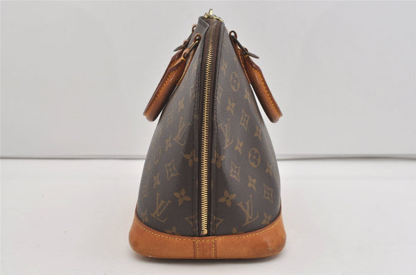 Authentic Louis Vuitton Monogram Alma Hand Bag Purse M51130 LV 2476I