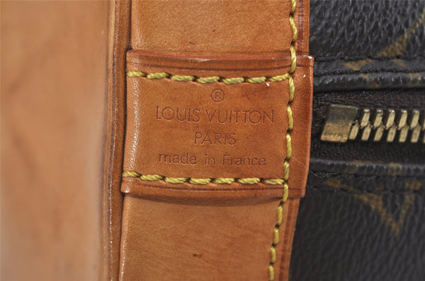 Authentic Louis Vuitton Monogram Alma Hand Bag Purse M51130 LV 2476I
