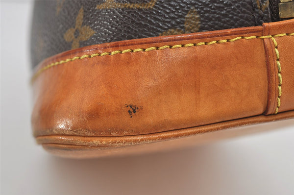 Authentic Louis Vuitton Monogram Alma Hand Bag Purse M51130 LV 2476I