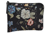 Authentic GUCCI Chris Knight Flora Clutch Hand Bag Nylon Leather Black 2478E