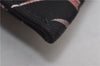 Authentic GUCCI Chris Knight Flora Clutch Hand Bag Nylon Leather Black 2478E