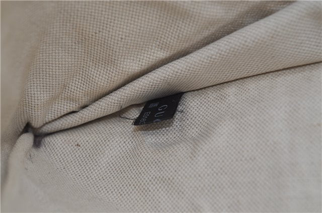 Authentic GUCCI Chris Knight Flora Clutch Hand Bag Nylon Leather Black 2478E