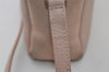 Authentic SAINT LAURENT Roux Shoulder Cross Bag Leather Suede 470299 Pink 2480I