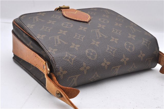 Auth Louis Vuitton Monogram Cartouchiere MM Shoulder Cross Bag M51253 LV 2481D