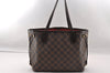 Authentic Louis Vuitton Damier Neverfull PM Shoulder Tote Bag N51109 LV 2481I