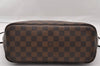 Authentic Louis Vuitton Damier Neverfull PM Shoulder Tote Bag N51109 LV 2481I