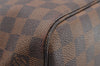 Authentic Louis Vuitton Damier Neverfull PM Shoulder Tote Bag N51109 LV 2481I