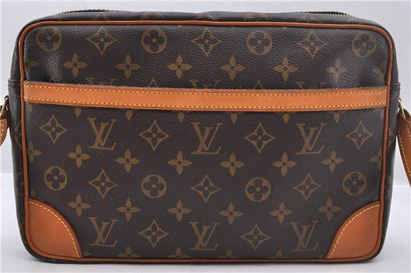 Auth Louis Vuitton Monogram Trocadero 30 Shoulder Cross Body Bag M51272 LV 2484D