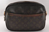 Authentic Louis Vuitton Monogram Reporter PM Shoulder Cross Bag M45254 LV 2484I
