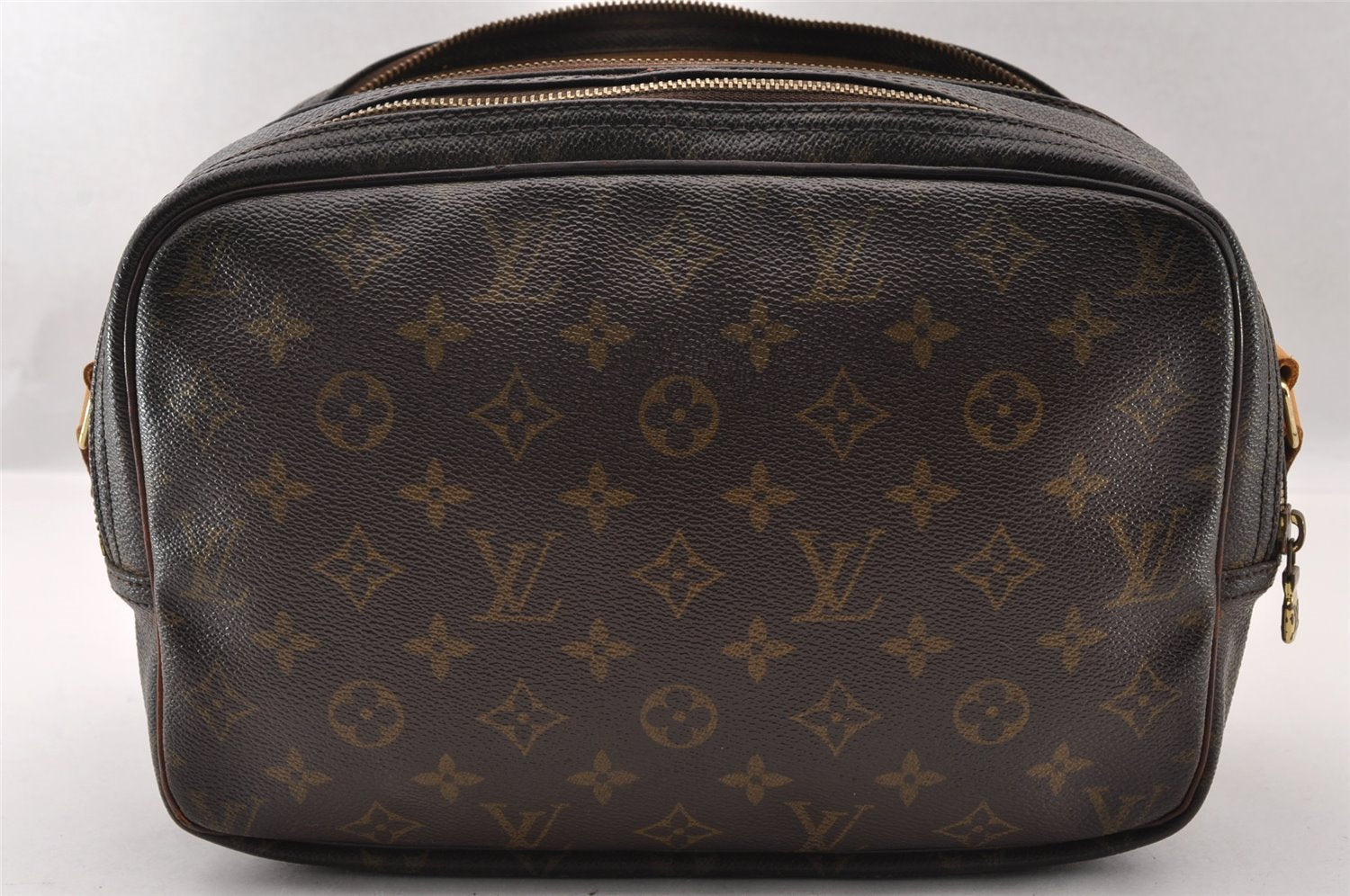 Authentic Louis Vuitton Monogram Reporter PM Shoulder Cross Bag M45254 LV 2484I