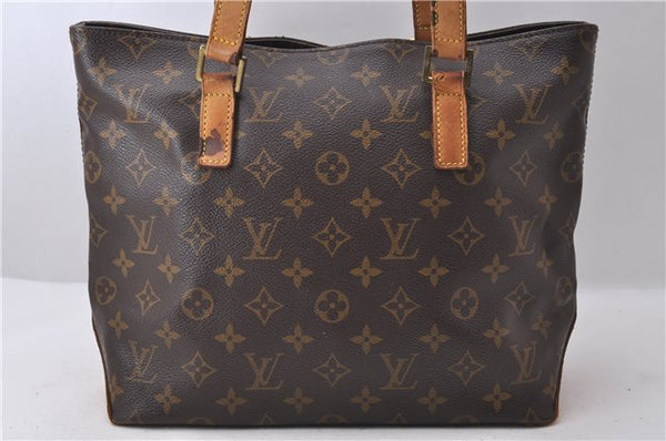 Authentic Louis Vuitton Monogram Cabas Piano Tote Bag M51148 LV 2485D