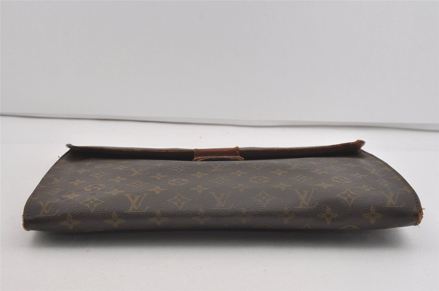 Authentic Louis Vuitton Monogram Poche Ministre Document Case Old Model LV 2485I