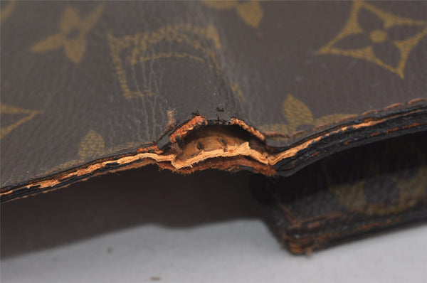 Authentic Louis Vuitton Monogram Poche Ministre Document Case Old Model LV 2485I