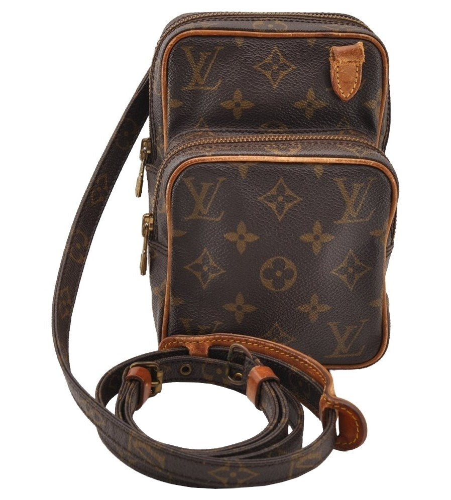 Authentic Louis Vuitton Monogram Mini Amazone Shoulder Bag M45238 Junk 2486I