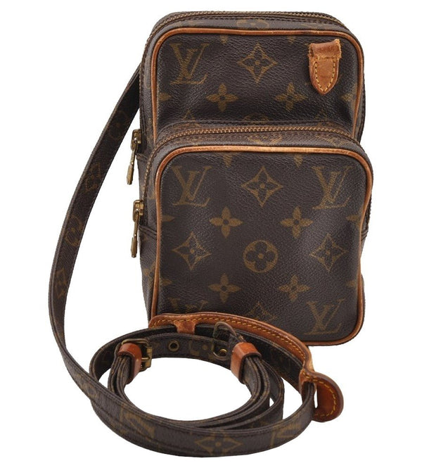 Authentic Louis Vuitton Monogram Mini Amazone Shoulder Bag M45238 Junk 2486I