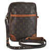 Auth Louis Vuitton Monogram Danube MM Shoulder Cross Bag M45264 LV Junk 2487D