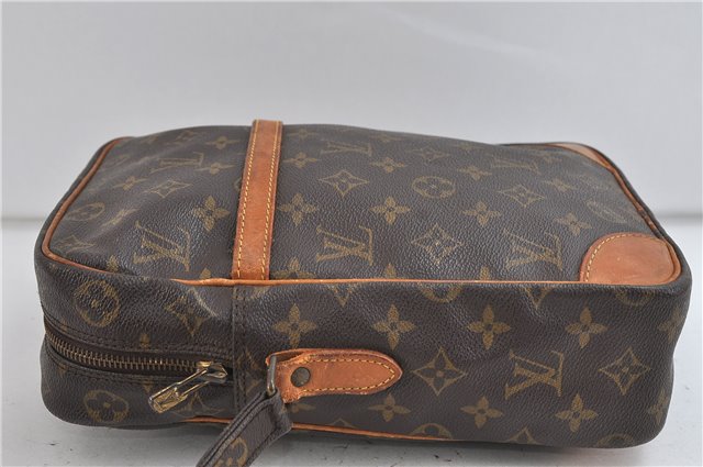 Auth Louis Vuitton Monogram Danube MM Shoulder Cross Bag M45264 LV Junk 2487D