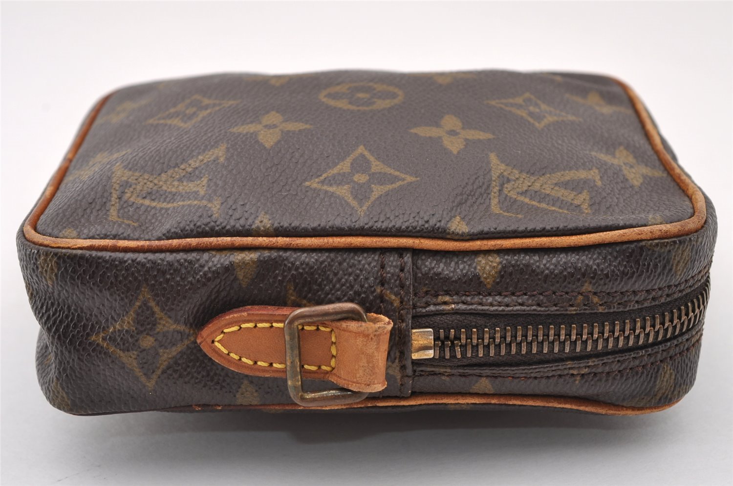 Auth Louis Vuitton Monogram Mini Poche Danube Shoulder Bag M45268 LV Junk 2487I