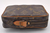 Auth Louis Vuitton Monogram Mini Poche Danube Shoulder Bag M45268 LV Junk 2487I