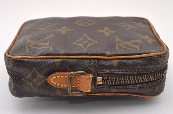 Auth Louis Vuitton Monogram Mini Poche Danube Shoulder Bag M45268 LV Junk 2487I