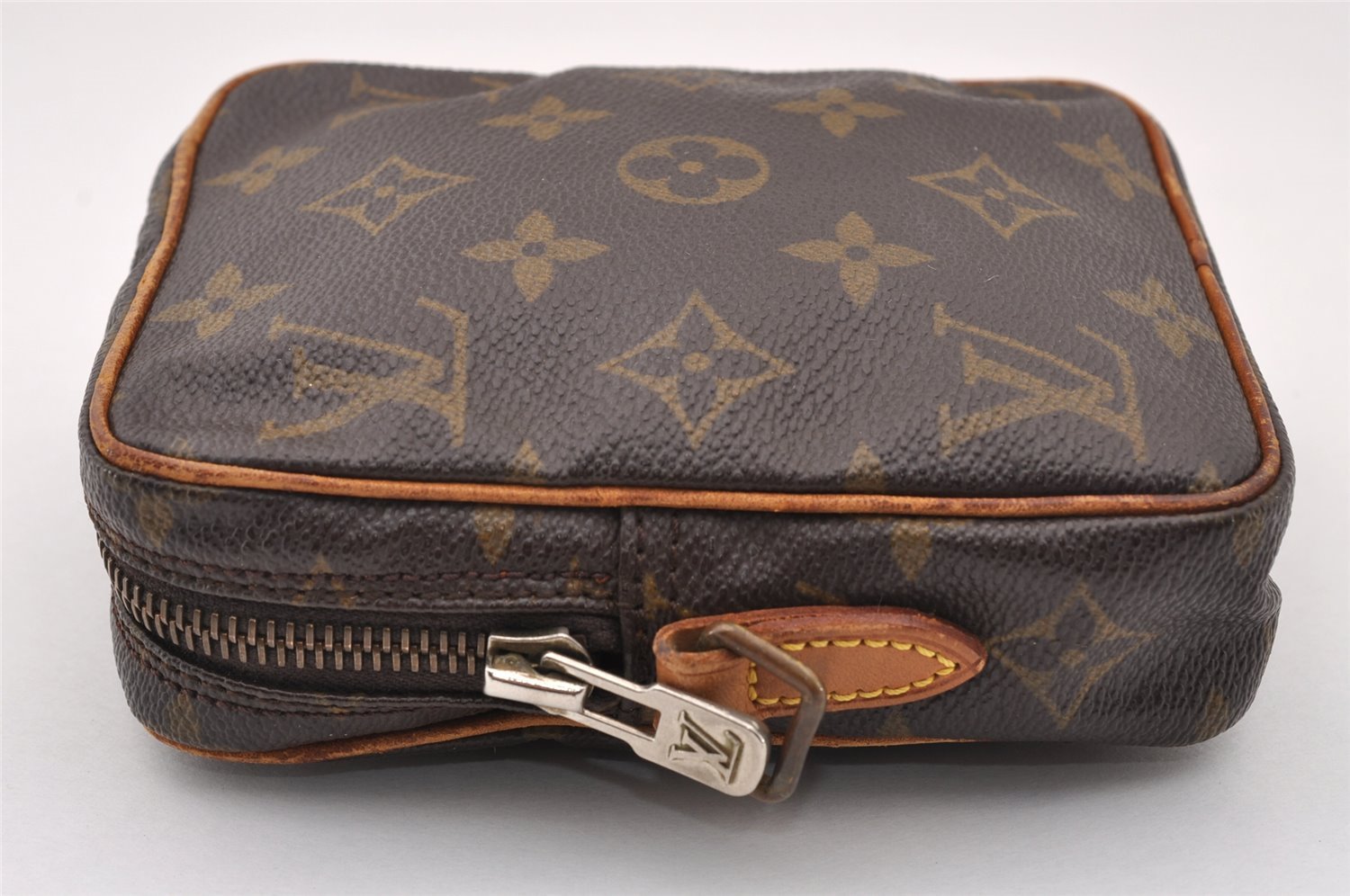 Auth Louis Vuitton Monogram Mini Poche Danube Shoulder Bag M45268 LV Junk 2487I