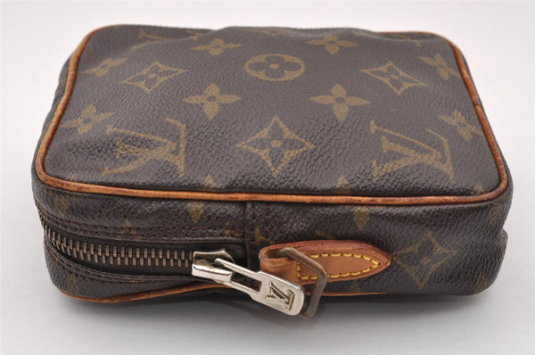 Auth Louis Vuitton Monogram Mini Poche Danube Shoulder Bag M45268 LV Junk 2487I