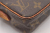 Auth Louis Vuitton Monogram Mini Poche Danube Shoulder Bag M45268 LV Junk 2487I