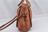 Authentic Chloe Paraty 2Way Shoulder Hand Bag Leather Brown 2489F
