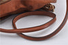 Authentic Chloe Paraty 2Way Shoulder Hand Bag Leather Brown 2489F