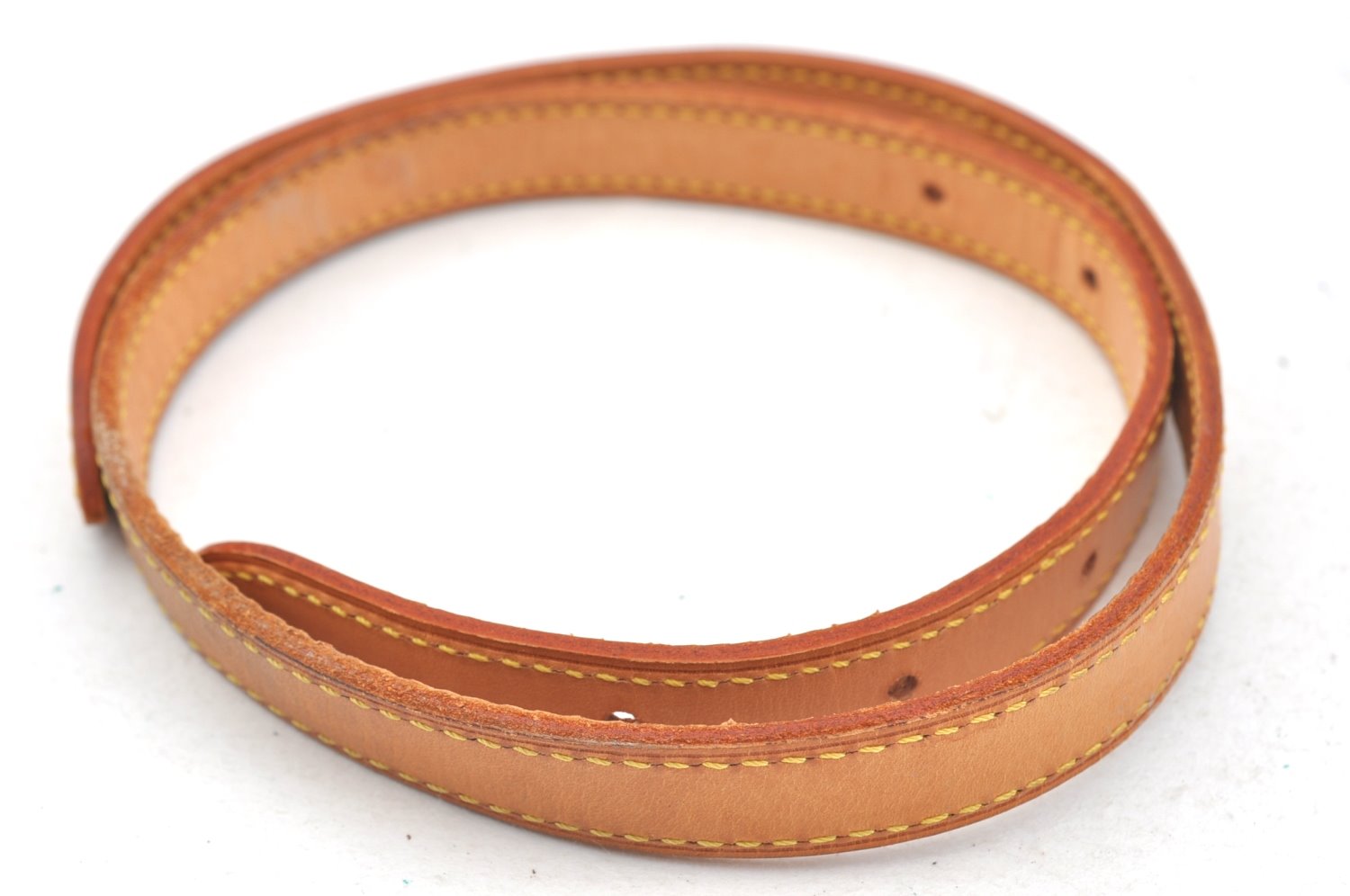 Authentic Louis Vuitton Leather Shoulder Strap For Bucket GM 31.9