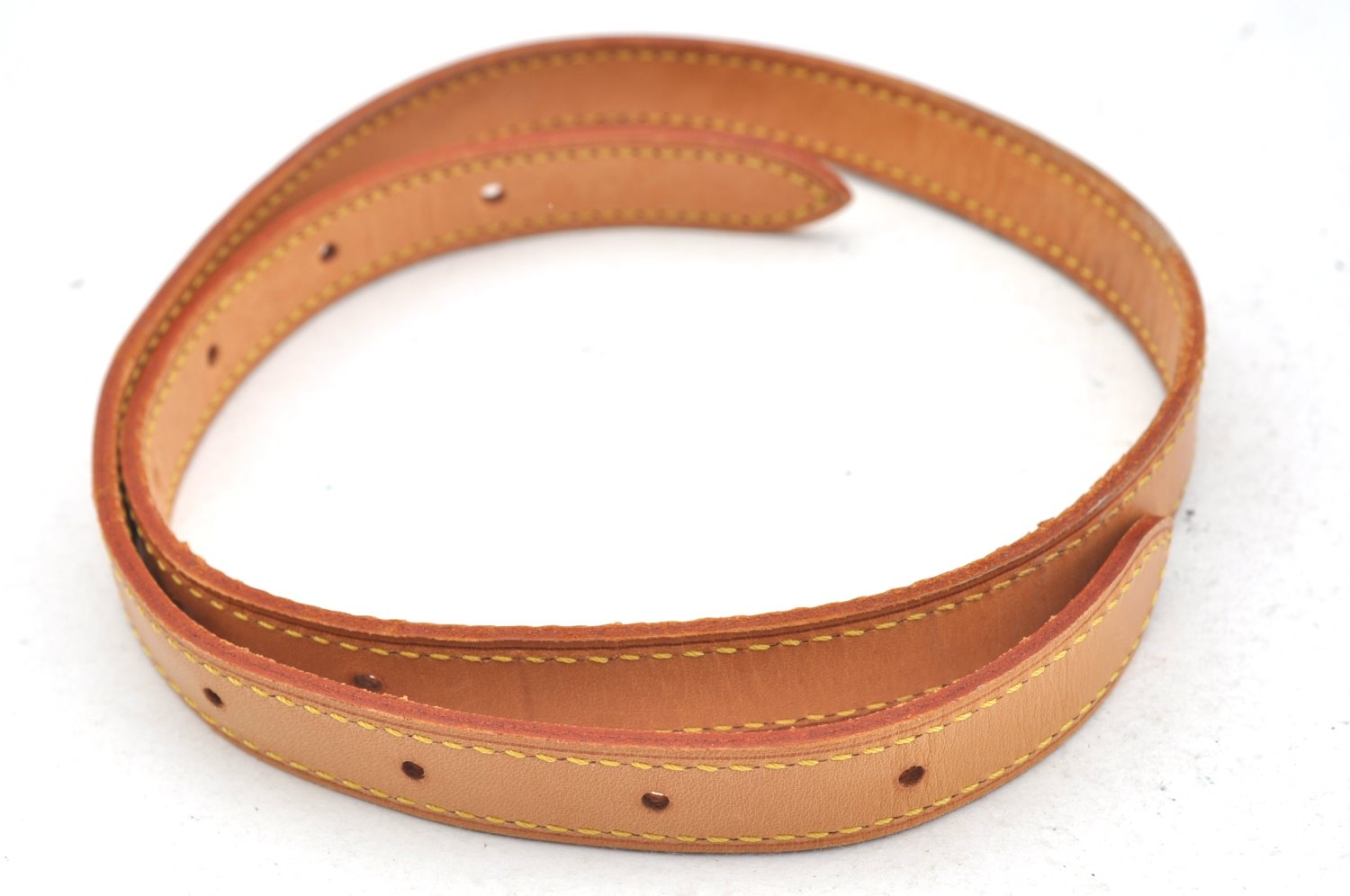 Authentic Louis Vuitton Leather Shoulder Strap For Bucket GM 31.9