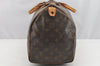 Authentic Louis Vuitton Monogram Speedy 40 Hand Boston Bag M41522 LV 2491I