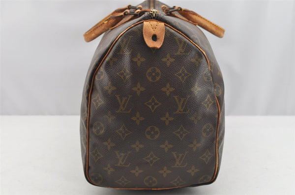 Authentic Louis Vuitton Monogram Speedy 40 Hand Boston Bag M41522 LV 2491I