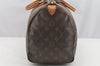 Authentic Louis Vuitton Monogram Speedy 40 Hand Boston Bag M41522 LV 2491I