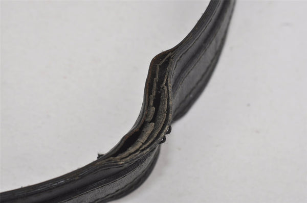 Authentic GUCCI Twins Shoulder Bag GG Canvas Leather 232962 Brown Junk 2492I