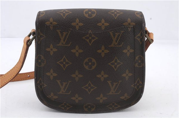 Auth Louis Vuitton Monogram Saint Cloud PM Shoulder Cross Bag M51244 LV 2493D