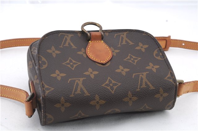 Auth Louis Vuitton Monogram Saint Cloud PM Shoulder Cross Bag M51244 LV 2493D