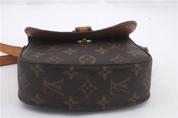 Auth Louis Vuitton Monogram Saint Cloud PM Shoulder Cross Bag M51244 LV 2493D