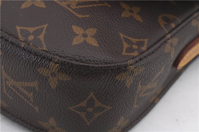 Auth Louis Vuitton Monogram Saint Cloud PM Shoulder Cross Bag M51244 LV 2493D