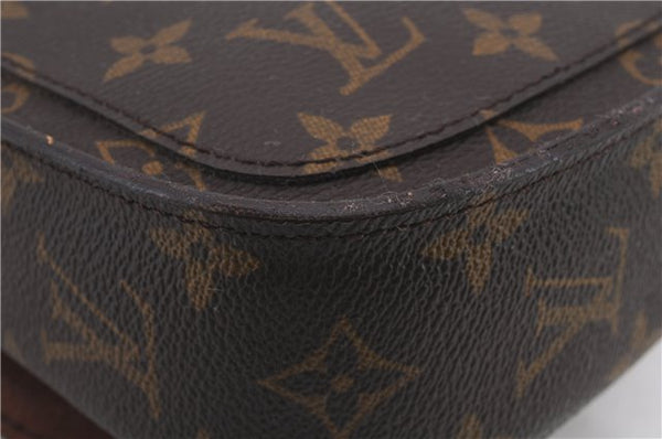 Auth Louis Vuitton Monogram Saint Cloud PM Shoulder Cross Bag M51244 LV 2493D