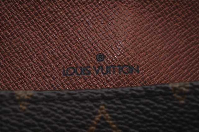 Auth Louis Vuitton Monogram Saint Cloud PM Shoulder Cross Bag M51244 LV 2493D