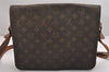 Authentic Louis Vuitton Monogram Cartouchiere GM Shoulder Bag Old Model 2493I